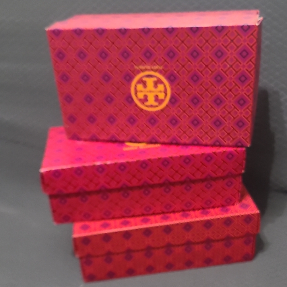 3 TORY BURCH EMPTY BOXES - Picture 2 of 4